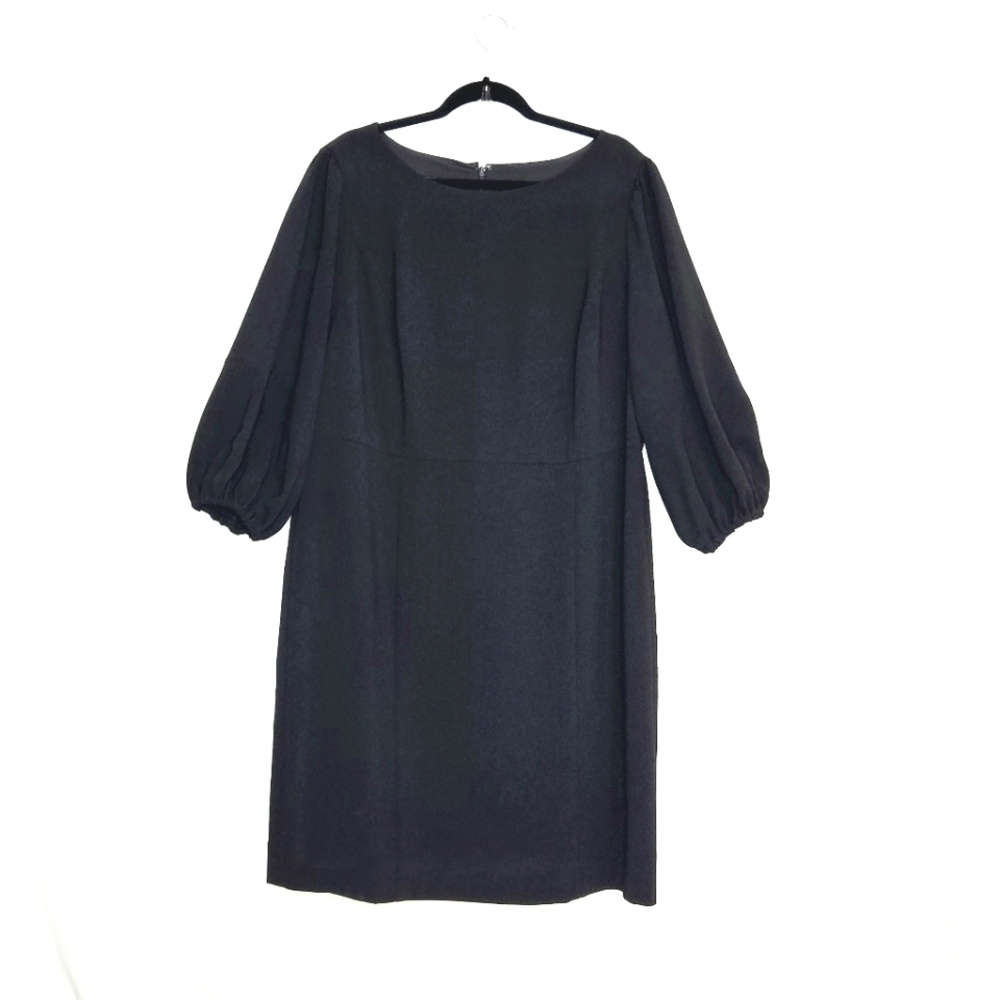 Talbots Black Dress. 16W